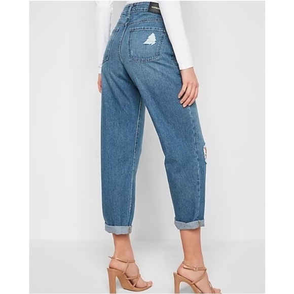 Express Mid Rise Boyfriend Jean- NWT - Picture 10 of 16